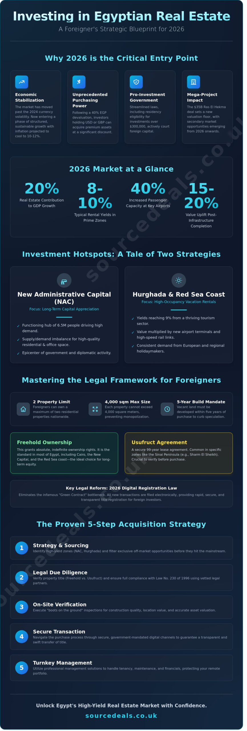 Buying Property in Egypt as a Foreigner in 2026: The Strategic Investor’s Guide