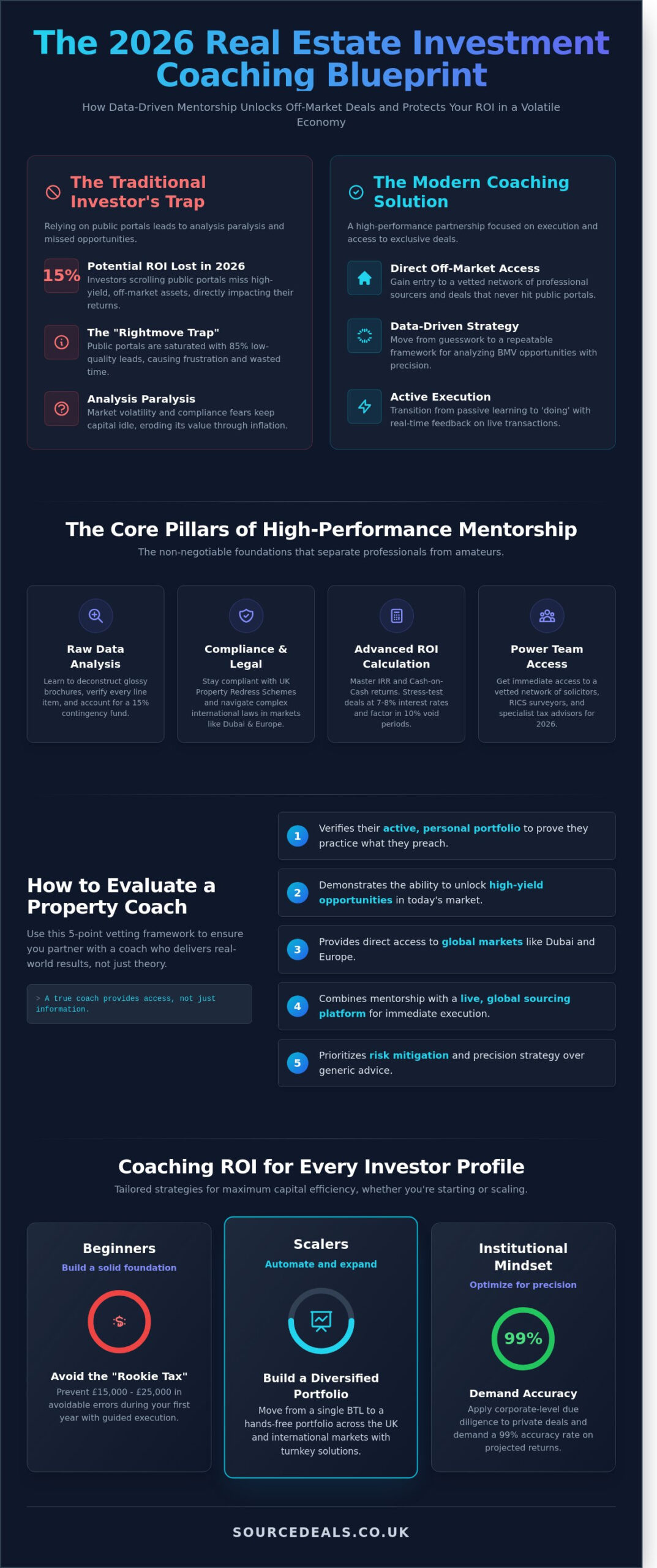 Real Estate Investment Coaching: The Insider’s Guide to Scaling in 2026