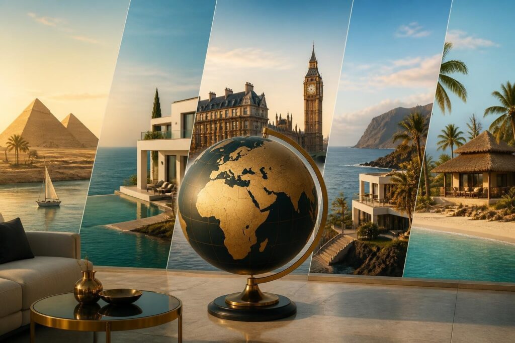 Global Real Estate Investment, Travel ,Coaching and AI Marketing